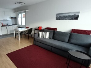 Living area - Falknis in Maienfeld mit Bergblick by Interhome (Maienfeld)