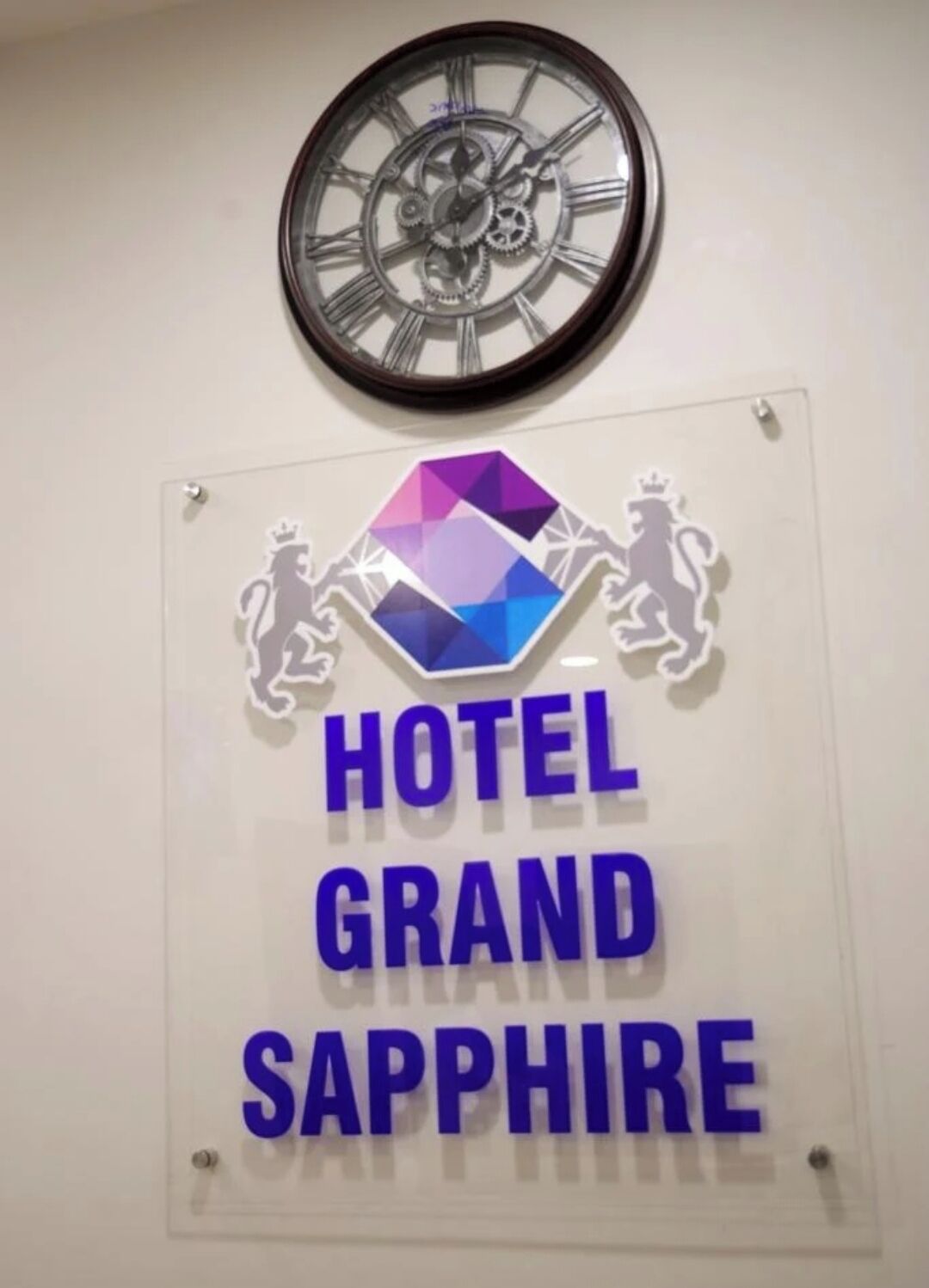 Overnatningsstedets facade