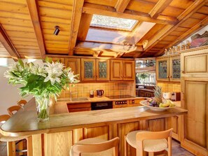 Fridge, microwave, oven, dishwasher - Penthouse Zen - Matterhornblick, 2 Min. vom Lift entfernt by Interhome (Zermatt)