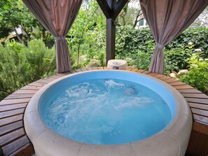Outdoor spa tub - Steinhaus in Strandnähe mit Whirlpool by Interhome (Ugljan/Preko)