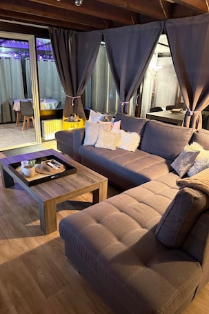 テレビ. Wellness-Ferienhaus für 5 Personen by Interhome