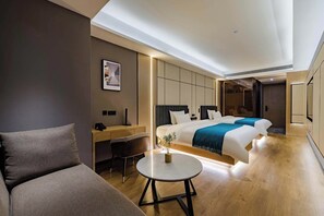 Standard Twin Room, City View - Taian Yuelan Hotel Wanda Plaza Taishan (Tai'an)