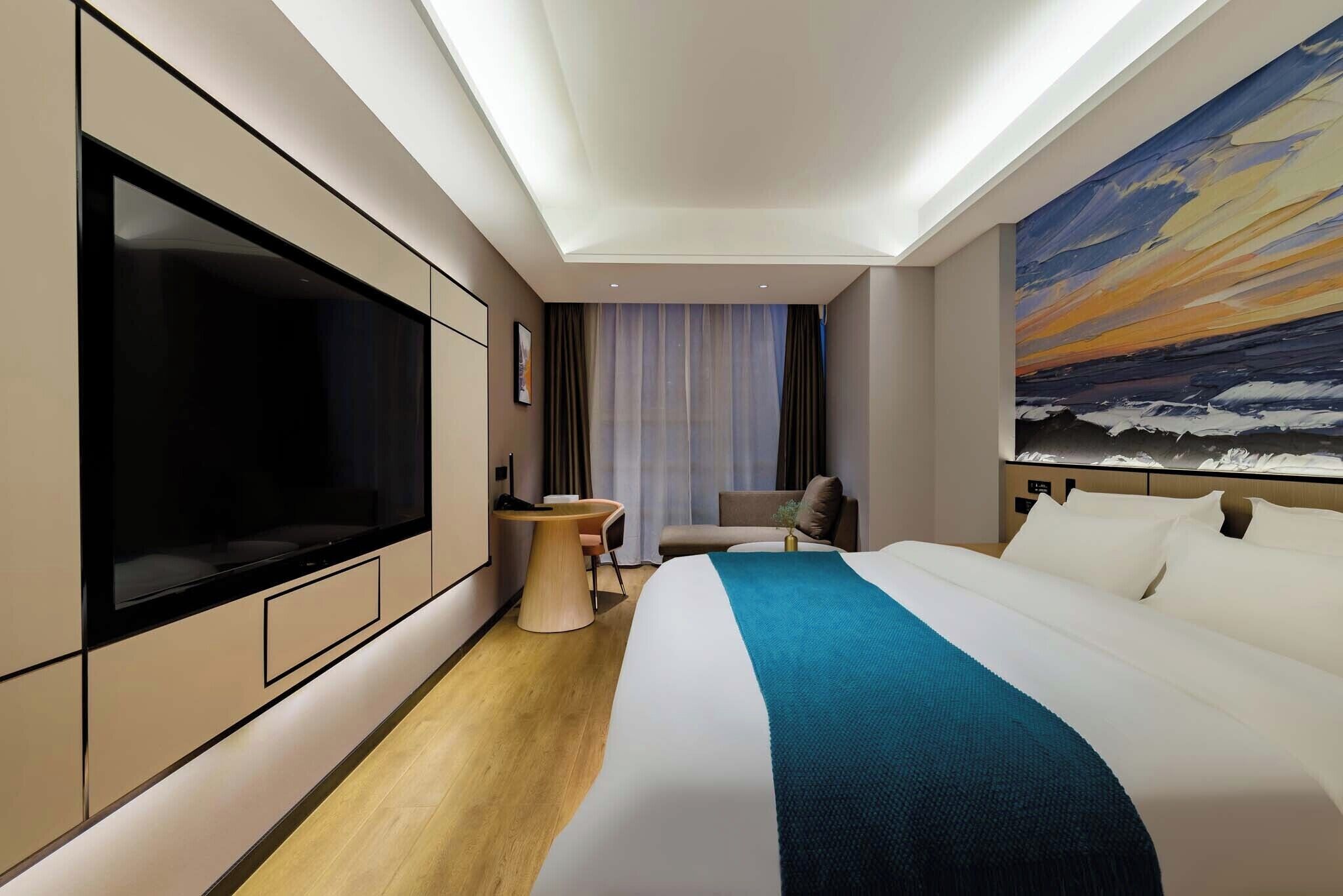 Standard Double Room, City View | Premium bedding, minibar, individually decorated, individually furnished