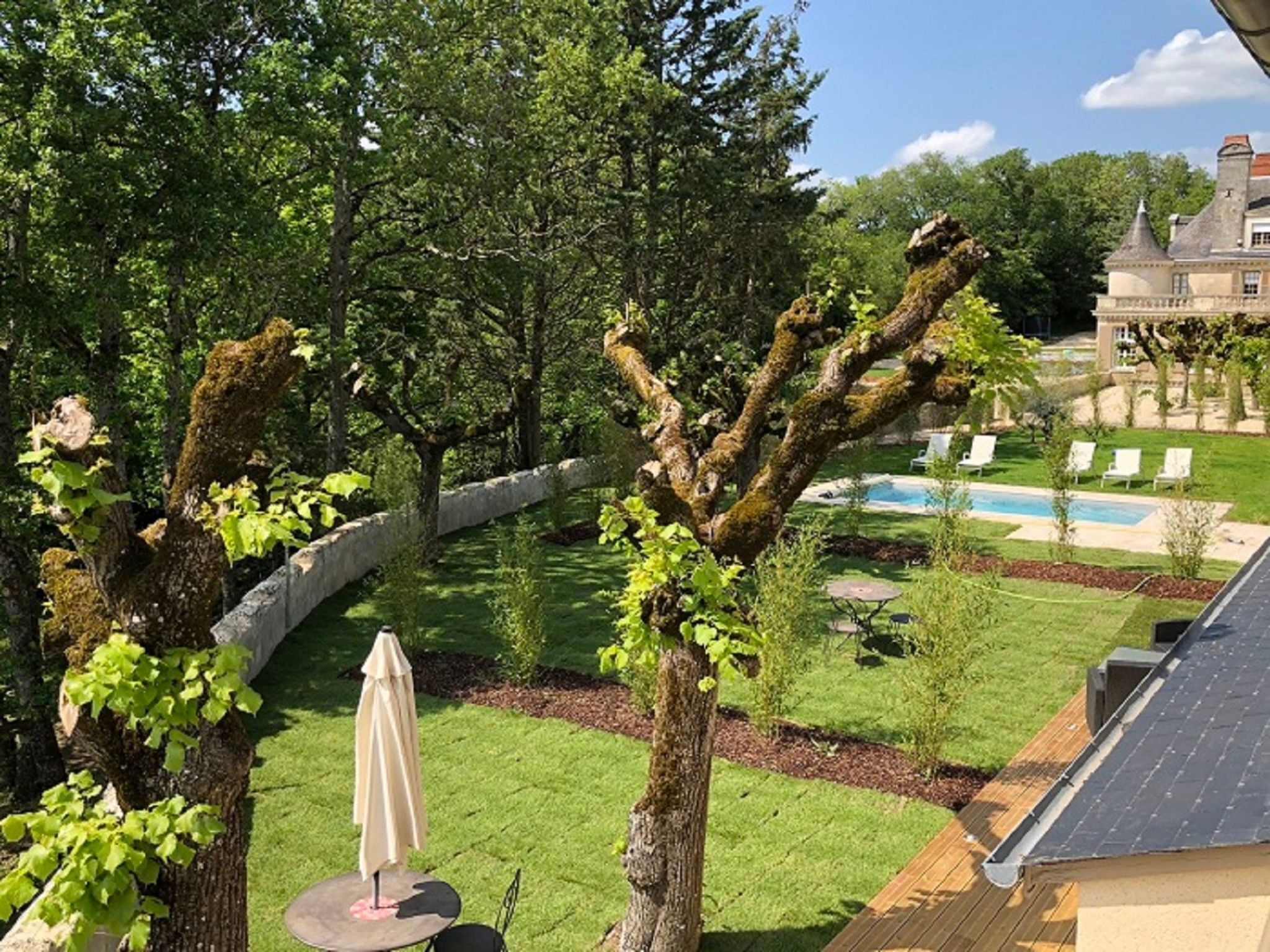 Overnattingsstedets uteområder