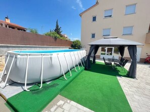 Outdoor dining - Bella Vista Wohnung in Vodnjan Meerblick by Interhome (Barbariga)