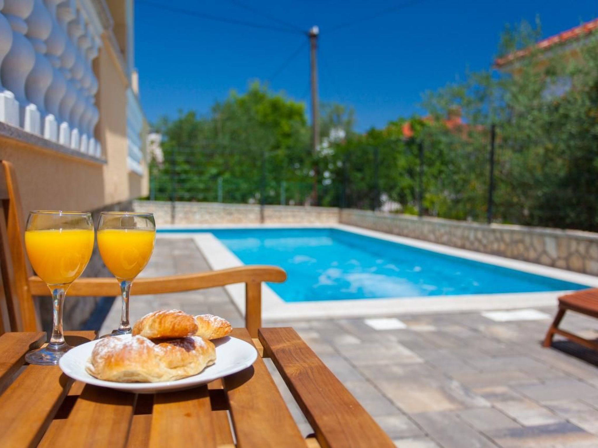Una piscina climatizada