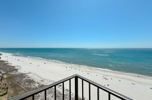 Signature Condo, 3 Bedrooms, Hot Tub, Beach View | Balcony view - Phoenix III 159 (Orange Beach)