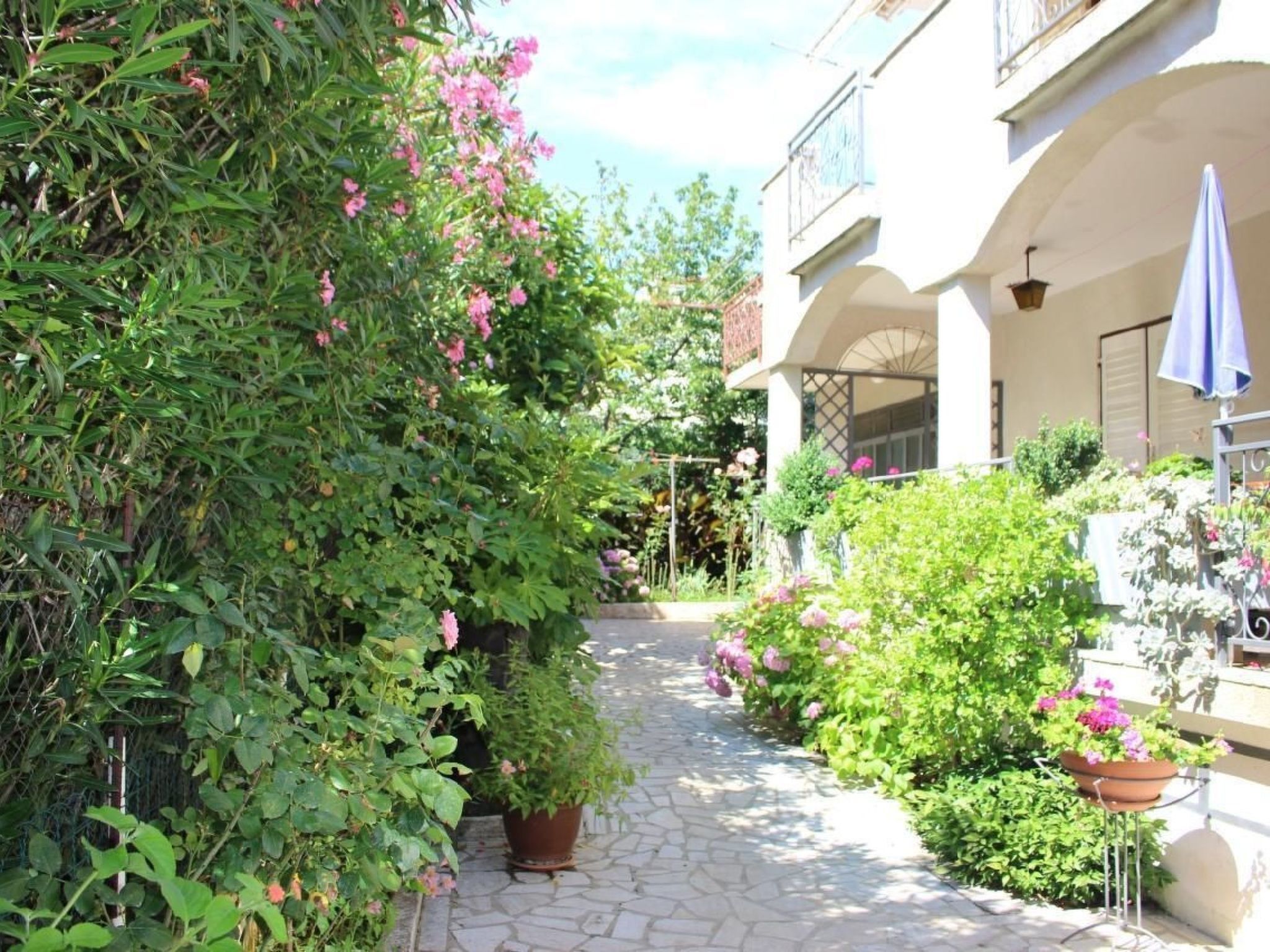 Overnattingsstedets uteområder