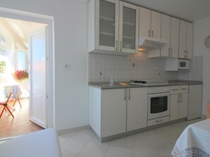 Fridge, microwave, oven, cookware/dishes/utensils - Leticija by Interhome (Poreč)