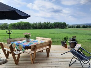 Opções para refeição ao ar livre