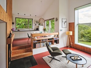 Interior - Moderner Holzhausneubau in der Eifel by Interhome (Berlingen)