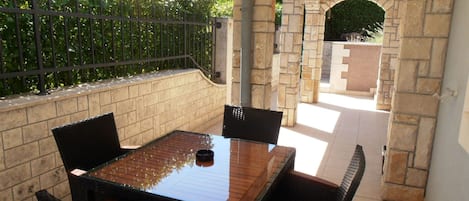 Restauration en plein air
