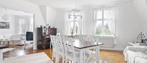 TV, fireplace, DVD player