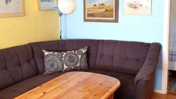 TV, lareira, DVD player