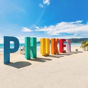 Beach nearby, white sand