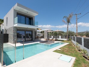 Pool - Rhodes Stars Stellar Villas-Lyra by Interhome (Kolympia)