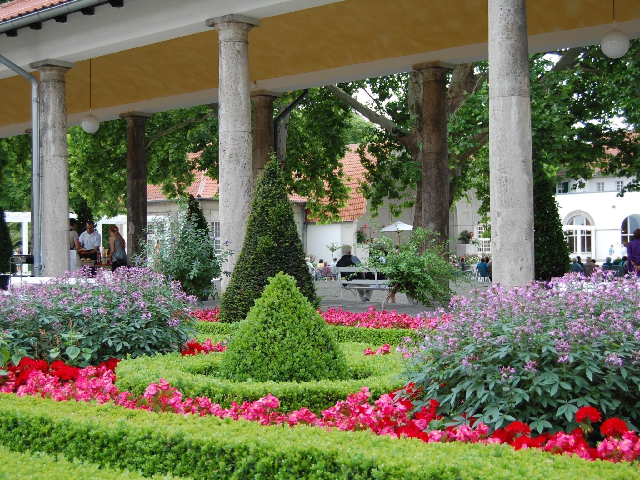 Enceinte de l’hébergement