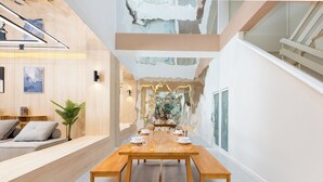 Dining - Spacious 4BR Muji Home with Loft & Pool in Ekkamai (Bangkok)