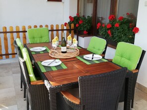 Opções para refeição ao ar livre