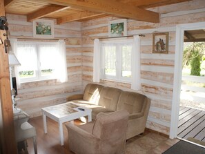 Living area - Meer, Landschaft, Stille - Ferienhäuser in den Gärten von Magra by Interhome (Darlowo)