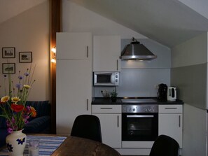 Fridge, microwave, oven, dishwasher - Turmwohnung by Interhome (Hoppenrade)