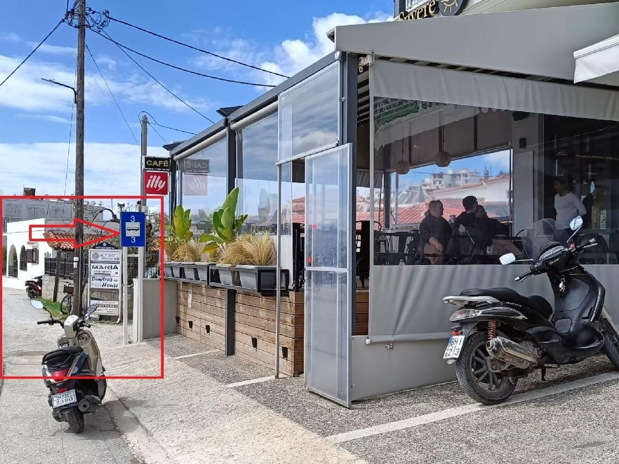 Enceinte de l’hébergement