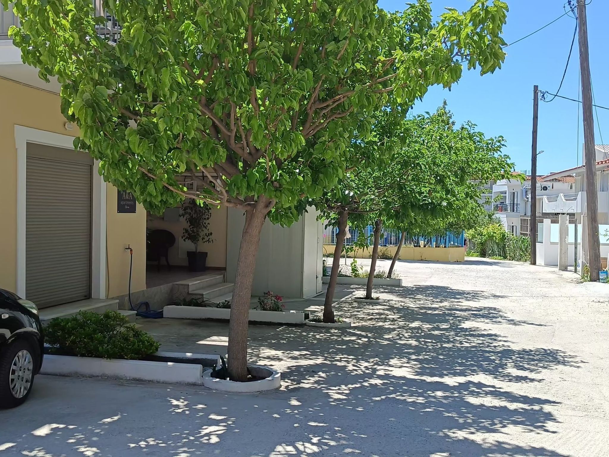 Overnattingsstedets uteområder