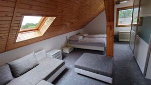 3 chambres, accès Internet