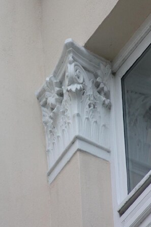 Exterior detail - in Gründerzeitvilla in Strandnähe by Interhome (Ahlbeck)