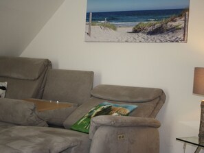 Living area - Mühlenblick by Interhome (Ditzum)