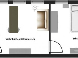 Floor plan - mit Stellplatz mitten im Grünen by Interhome (Kiel)