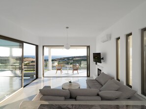 Living area - Villa Hara - Agia PElagia by Interhome (Agia Pelagia)