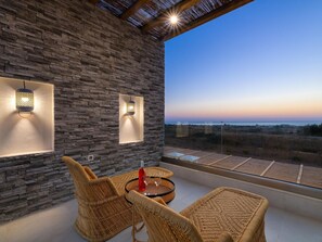 Terrace/patio - Tolle Maistros Villa in Lachania auf Rhodos by Interhome (Gennadi)