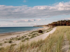A beach with sand dunes and sparse vegetation. - Admiral's Cor. Gulet by Interhome (Born)