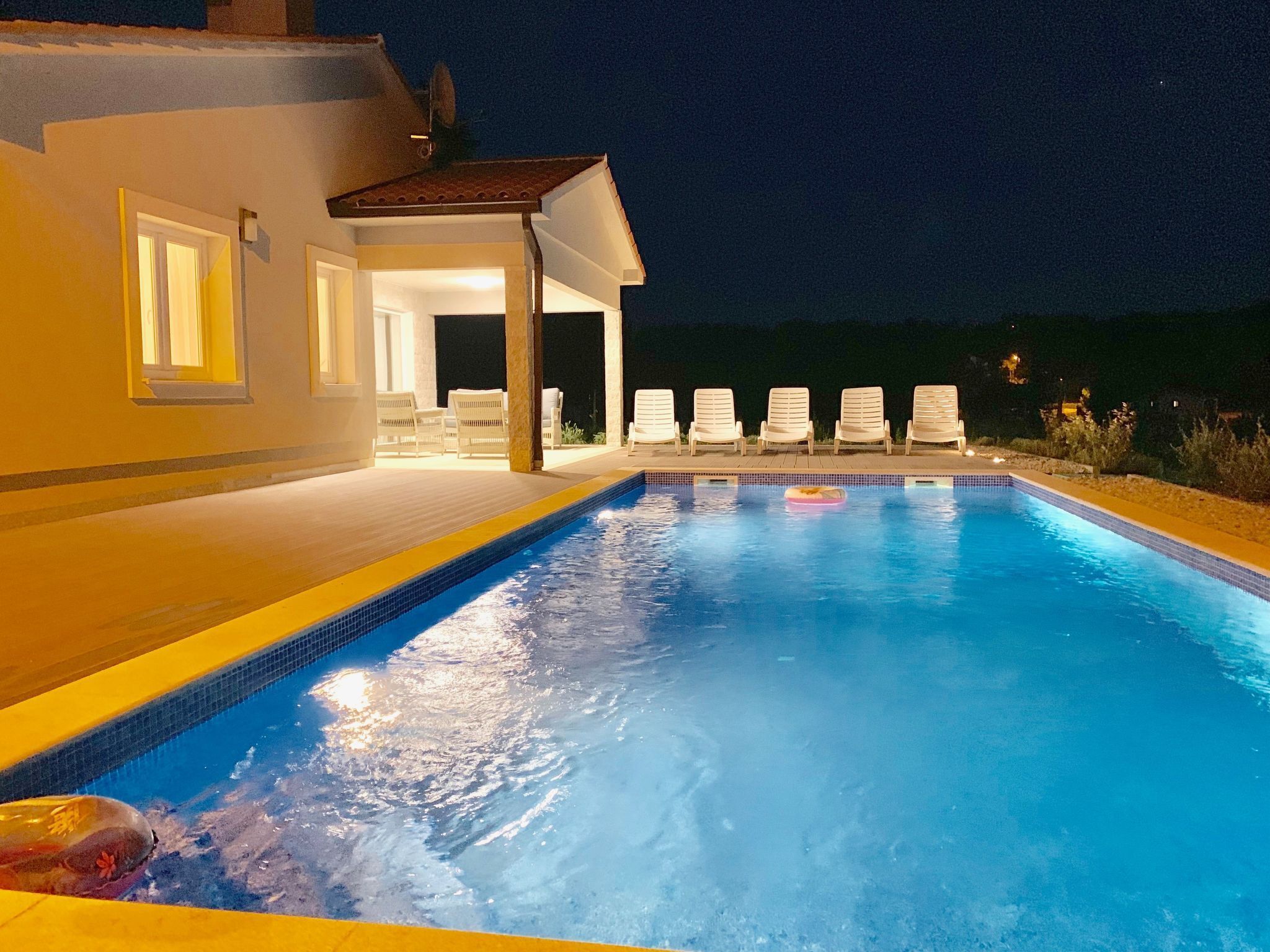 Una piscina climatizada