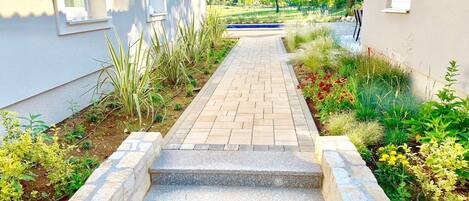 Overnattingsstedets uteområder