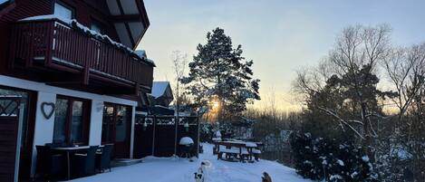 Overnattingsstedets uteområder