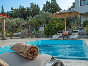 Pool - Physis Luxus-Villa by Interhome (Archangelos)
