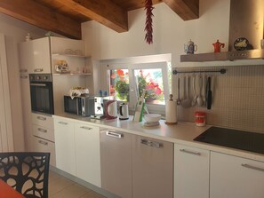 Fridge, microwave, oven, dishwasher - Unterkunft Santa Lucia bei Holiday World by Interhome (Cercepiccola)