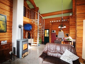 TV, fireplace - Haus Kranichblick by Interhome (Bodstedt)