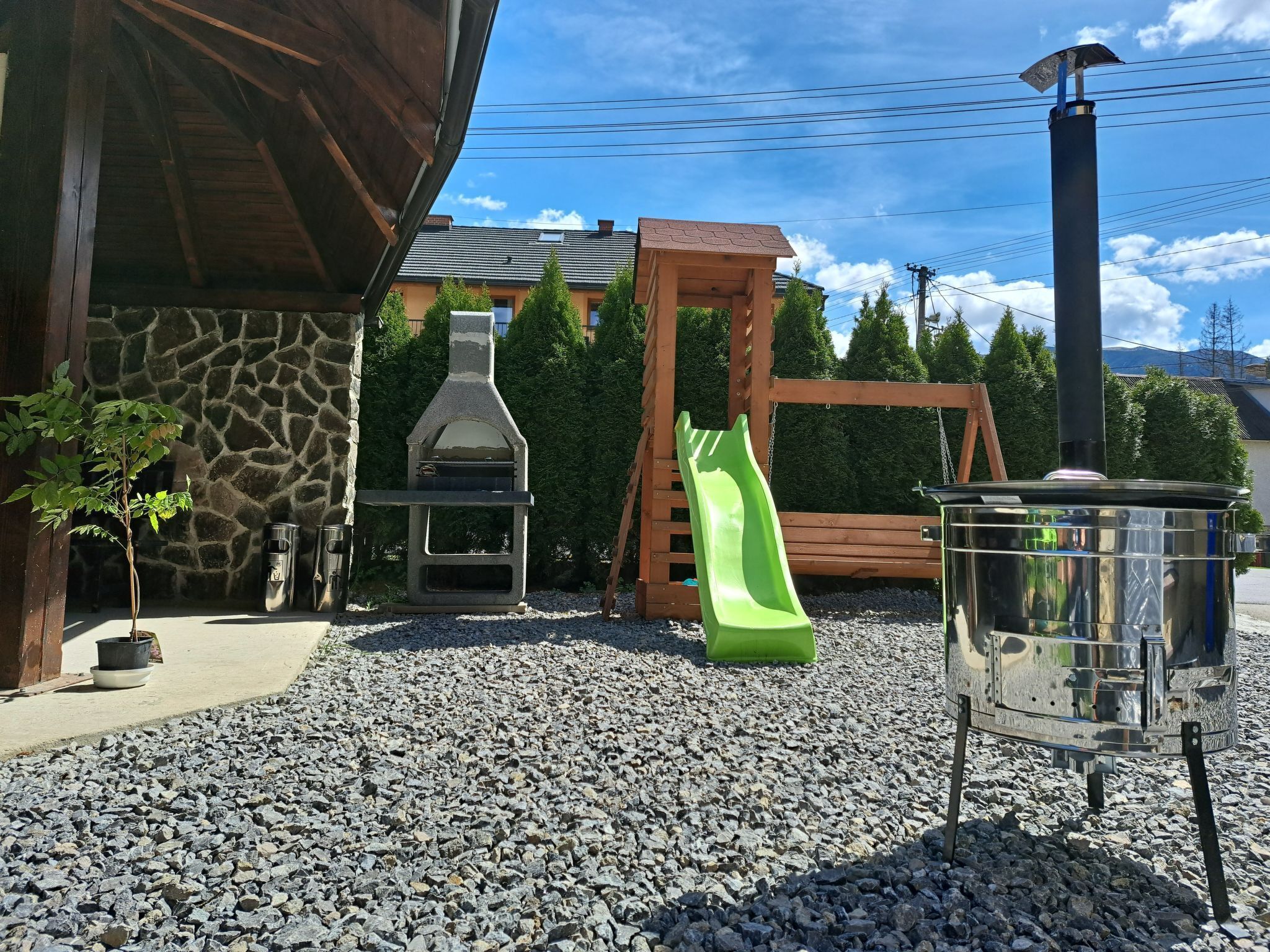 Enceinte de l’hébergement