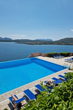 Pool - Casetta Ladunia mit Blick aufs Meer by Interhome (Golfo di Marinella)