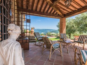Terrace/patio - Ferienvilla "Angelo" mit Infinity-Pool by Interhome (Monsummano Terme)