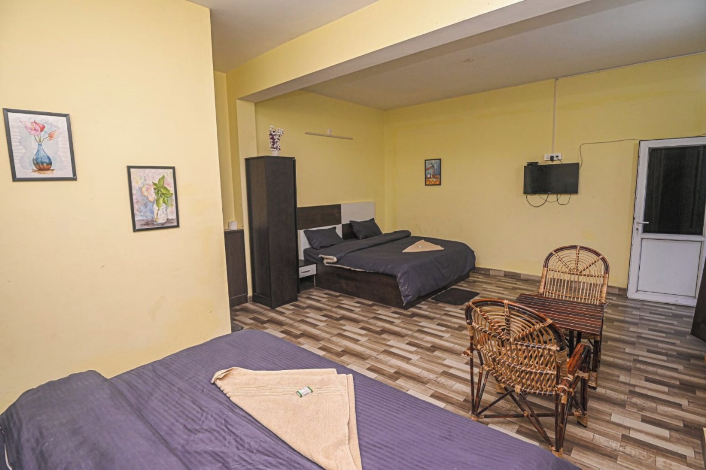 King Room with Two King Beds | Premium bedding, down duvets, Select Comfort beds, in-room safe
