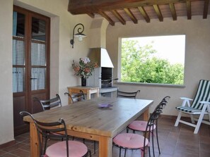 Outdoor dining - Madonnino Cypress Ferienwohnung by Interhome (Montaione)