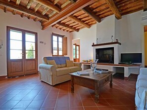 Fireplace - Wohnung 'Giuseppina6' mit Schwimmbad by Interhome (Corsanico)