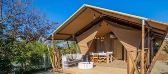 Gemütliches Safarizelt mit Grill und Garten by Interhome