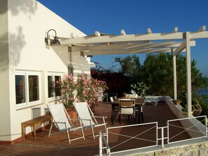 Outdoor dining - Ferienvilla 'Laura Marie' mit Wasserblick by Interhome (Bagheria)