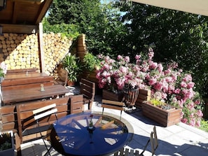 Outdoor dining - Wohnungen in Traumlage bei Sankt Englmar by Interhome (Sankt Englmar)