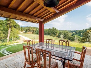 Outdoor dining - "Olivo t5 Rota" mit Pool by Interhome (Reggello)